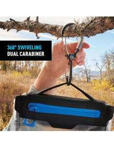 Mosquetón Doble Nite Ize FlipOut - Aluminio 18 kg - Plegable 2