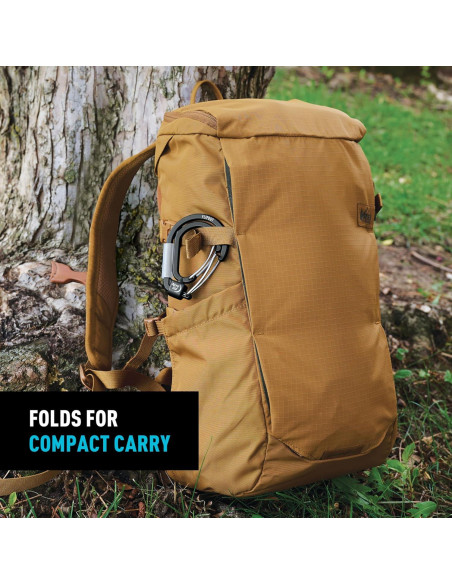 Mosquetón Doble Nite Ize FlipOut - Aluminio 18 kg - Plegable