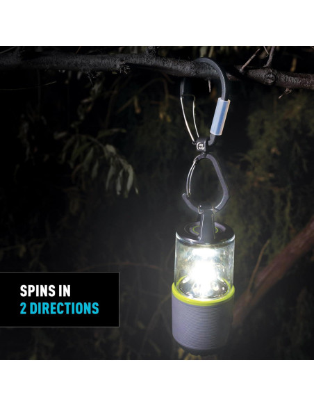 Mosquetón Doble Nite Ize FlipOut - Aluminio 18 kg - Plegable