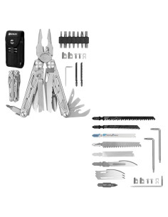 Multiherramienta BIBURY Pro BI2045 con Kit de Piezas Reemplazables