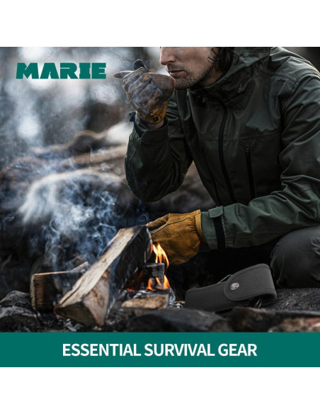 Multiherramienta 12 en 1 MARIE Acero Inoxidable Compacta