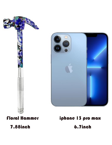 Martillo Floral Multifuncional 6 en 1 LASUND Púrpura