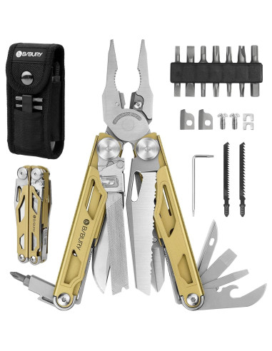 Multiherramienta BIBURY Pro BI2045 31 en 1 con Funda