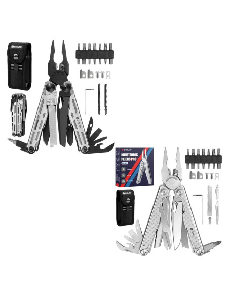 Multiherramienta BIBURY Pro BI2045/BI2049 con Pinzas y Accesorios