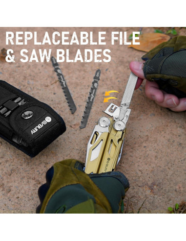 Multiherramienta BIBURY Pro BI2045 31 en 1 con Funda