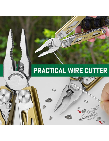 Multiherramienta BIBURY Pro BI2045 31 en 1 con Funda