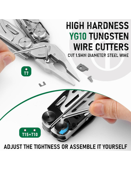 Multiherramienta BIBURY Pro BI2045 31 en 1 con Funda