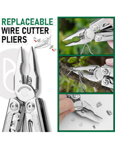 Multiherramienta BIBURY Pro BI2045/BI2049 con Pinzas y Accesorios