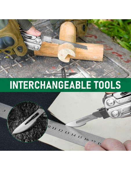 Multiherramienta BIBURY Pro BI2045/BI2049 con Pinzas y Accesorios