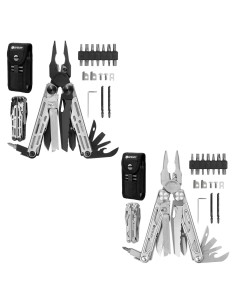 Multiherramienta Plegable BIBURY Pro BI2045 31 en 1 Negra