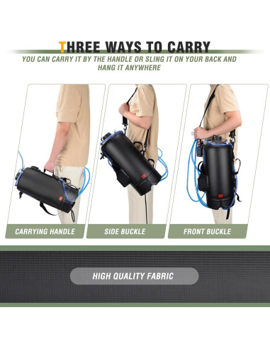 Ducha Portátil Solar 12L Teamaze JWKF0052ZH para Camping