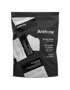 Toallitas Corporales Anthony 12 Unidades Sin Enjuague 220g