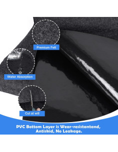 Almohadilla para Hidromasaje Aoebwpwi 80x80cm Antideslizante 2