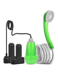 Ducha portátil InnhoM para camping con 2 baterías recargables