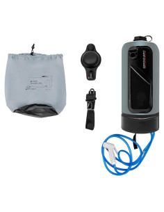 Ducha de Campamento a Presión DUIBAII 12L con Bomba de Pie