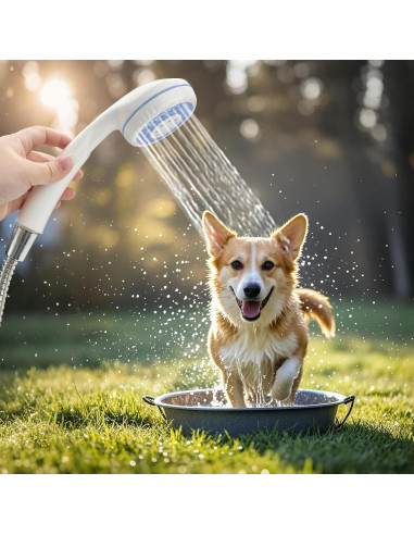 Bomba de Ducha Portátil QCBF - Recargable para Camping 0.71 kg