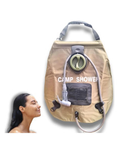 Bolsa de Ducha Solar EZ USE 20L - Ducha Portátil Camping Verde