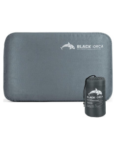 Almohada de Camping Black Orca Espuma Viscoelástica 10.9 cm