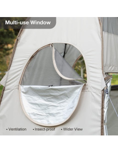 Carpa de Ducha Plegable TRIPTIPS 2.1m Impermeable UPF 50+ 2