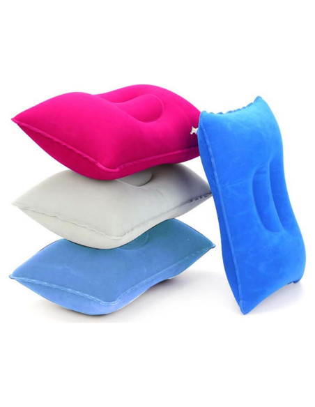 4 Almohadas de Viaje Inflables JAKENHAM A4 Ultraligeras