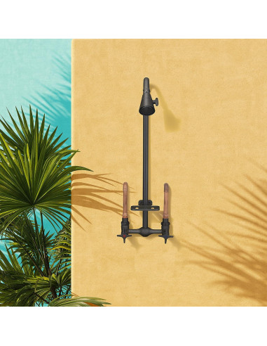 Kit de Ducha Exterior Homewerks 3070-252-MB-B-WS Negro Mate