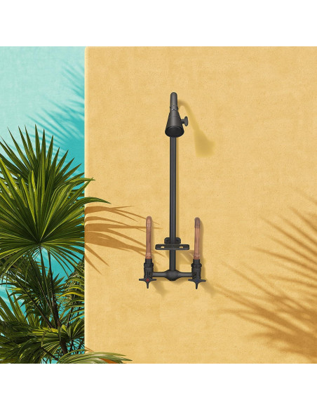 Kit de Ducha Exterior Homewerks 3070-252-MB-B-WS Negro Mate