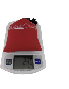 Almohada Inflable Ultraligera InstantCamp 68g Compacta Naranja 2