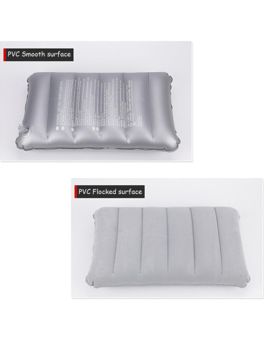 4 Almohadas Inflables JAKENHAM para Viajes y Camping 40.64x26.67cm