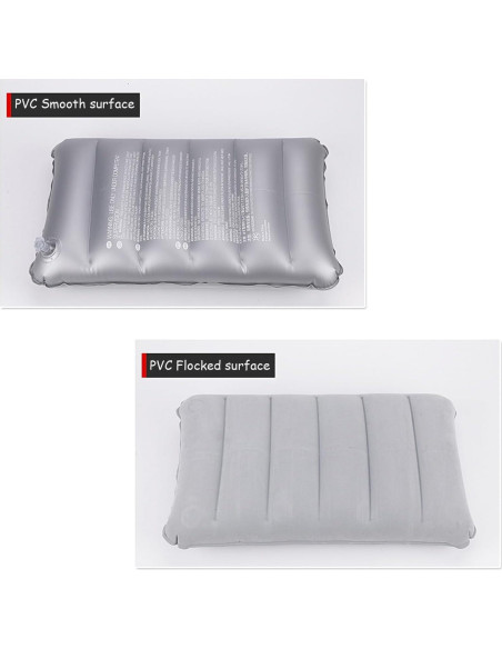 4 Almohadas Inflables JAKENHAM para Viajes y Camping 40.64x26.67cm