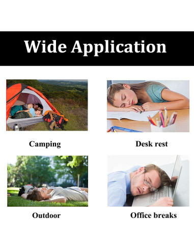 4 Almohadas Inflables JAKENHAM para Viajes y Camping 40.64x26.67cm