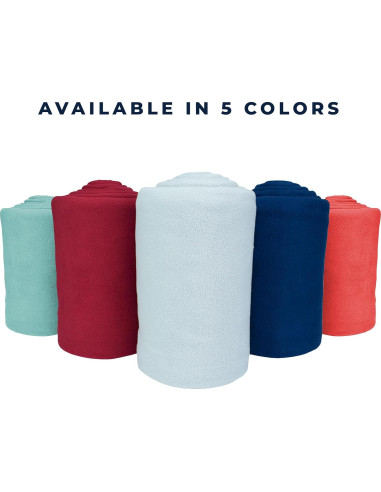 Saco de dormir OSAGE RIVER felpa microfibra 178x79 cm rojo