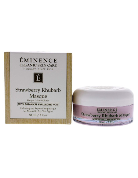 Mascarilla Facial Orgánica Eminence Fresa y Ruibarbo 56.7g Mascarilla Facial Orgánica Eminence Fresa y Ruibarbo 56.7g