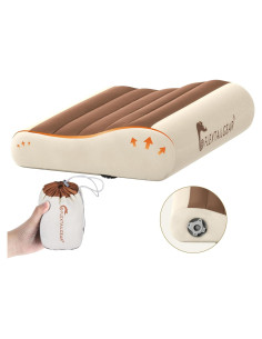 Almohada Inflable Ergonómica FLEXTAILGEAR para Camping 156g