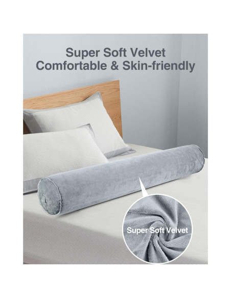 Almohada Corporal Inflable Luxtude 120 cm para Viajar