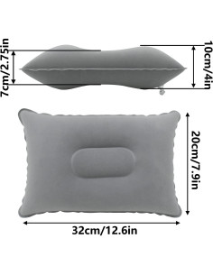 Almohada Inflable Ultraligera Alovexiong 4 Unidades Camping 2