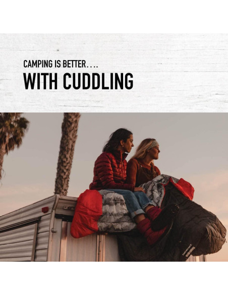 Saco de dormir sintético doble Sierra Designs Frontcountry 3.45 kg