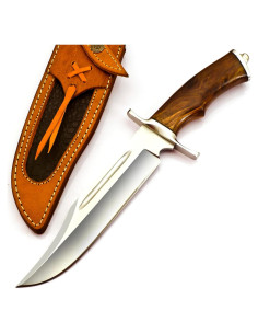 Cuchillo de Caza Poshland REG-49 Acero Damasco 33 cm