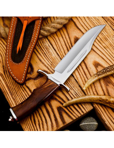 Cuchillo de Caza Poshland REG-49 Acero Damasco 33 cm 2