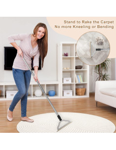 Rastrillo de Alfombra Hold a Star 47" para Pelo de Mascotas 2