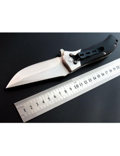 Cuchillo Plegable Eafengrow EF5 de Acero Inoxidable 9Cr18Mov 2