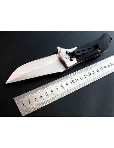 Cuchillo Plegable Eafengrow EF5 de Acero Inoxidable 9Cr18Mov