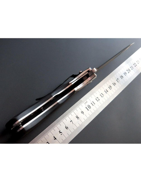 Cuchillo Plegable Eafengrow EF5 de Acero Inoxidable 9Cr18Mov