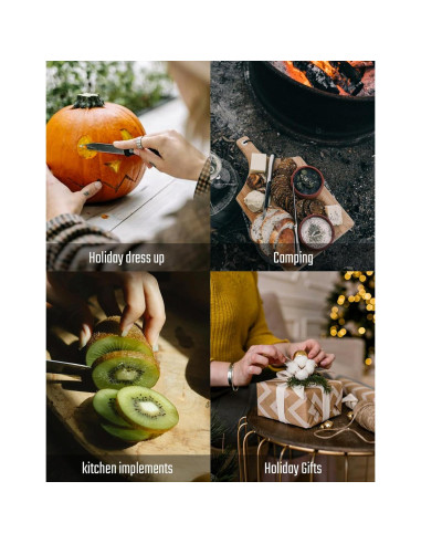 Cuchillo de bolsillo plegable KeyUnity KK06M - Titanio Gris EDC