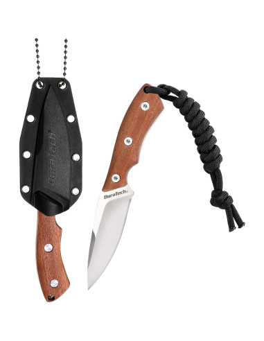 Cuchillo de hoja fija compacto DURATECH 15.24 cm EDC camping