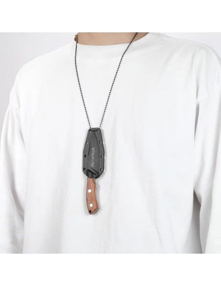 Cuchillo de hoja fija compacto DURATECH 15.24 cm EDC camping