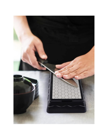 Piedra de Afilar Doble Cara Kalolary 400/1000 Grano 15x6.3cm