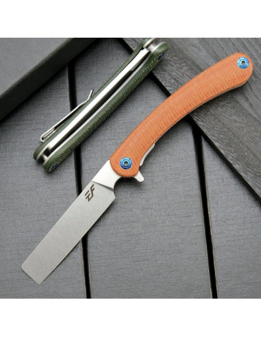 Cuchillo Plegable Eafengrow EF939 Acero D2 Mango Micarta 20cm