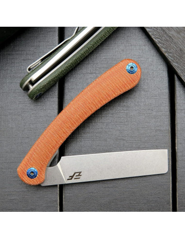 Cuchillo Plegable Eafengrow EF939 Acero D2 Mango Micarta 20cm