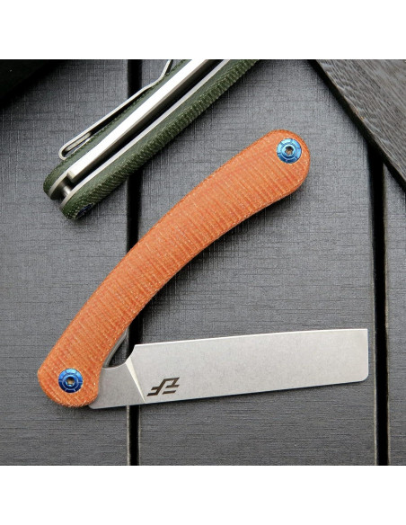 Cuchillo Plegable Eafengrow EF939 Acero D2 Mango Micarta 20cm