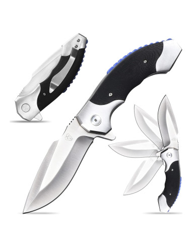 Cuchillo Plegable Eafengrow EF15 9Cr18Mov 9.7 cm Hoja G10